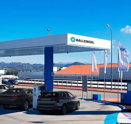 estación de servicio Ballenoil