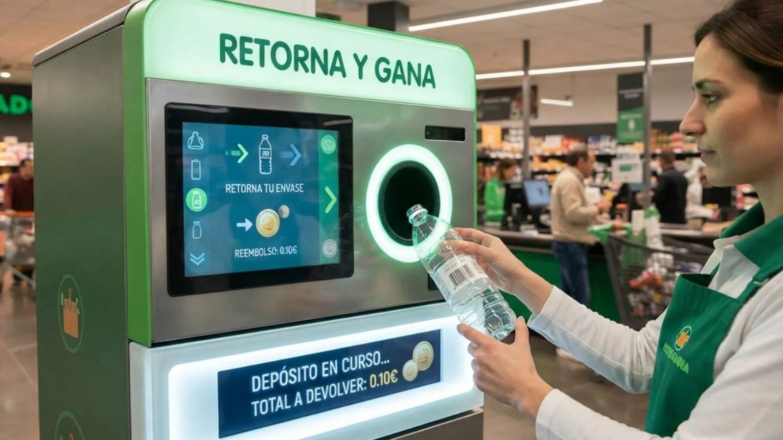 mercadona cobro por envase centimos