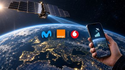 Movistar, Orange y Vodafone ya tienen favorito para su alternativa a Starlink en el móvil por satélite