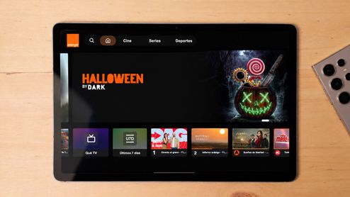 Orange TV en una tablet