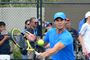 Rafa Nadal en un partido