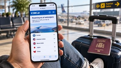 DIGI amplía su roaming a cinco destinos: cuánto pagarás por navegar fuera de España