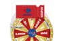 Ilustración de una ruleta de premios y descuentos con el logotipo de Carrefour y El Club Carrefour.