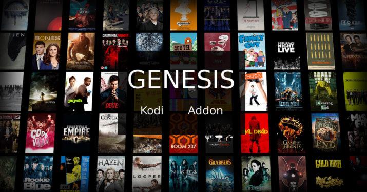 Add-on Genesis para software Kodi