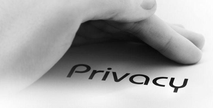 Privacidad ocultar información