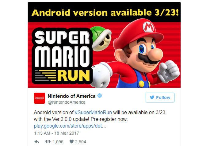 Super Mario Run Nintendo
