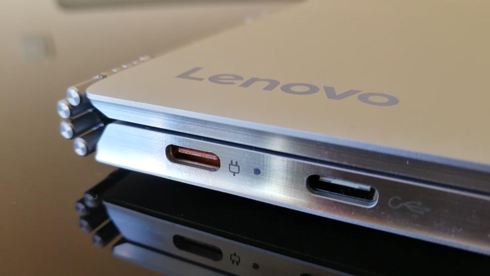 Lenovo Yoga 910 conectores