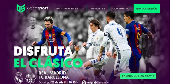 Real Madrid Barcelona Opensport