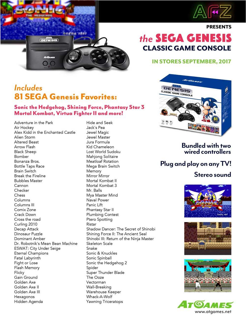 Resucitan La Sega Genesis Mega Drive Y La Atari 2600 En Estas Versiones