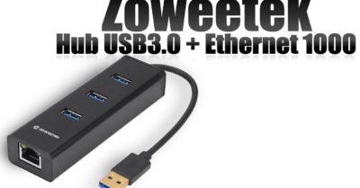 Zoweetek con tres puertos USB en oferta
