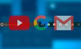 Accede a Google, Gmail o YouTube desde la barra de tareas de Windows 10