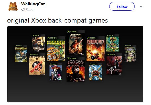 Compatibilidad Xbox original