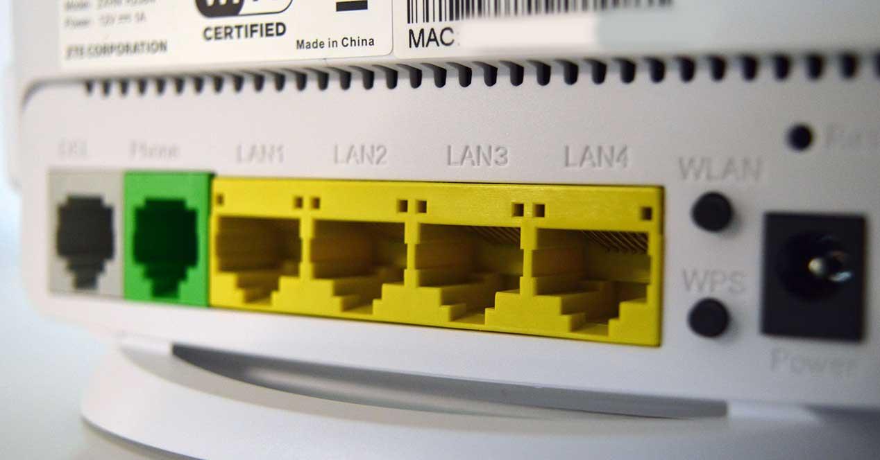 router wifi adsl centrales ADSL