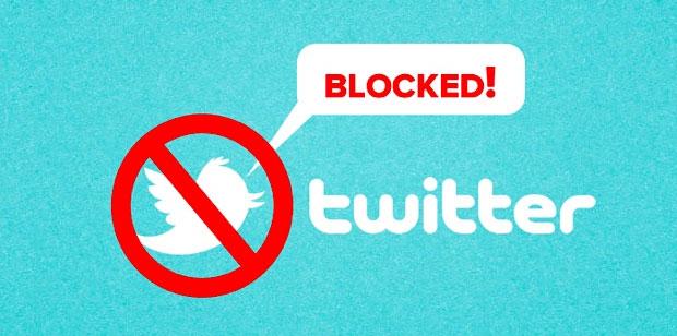 bloquear cuentas de twitter