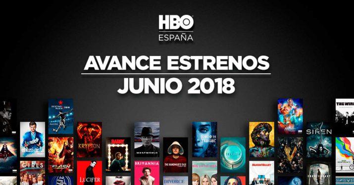Estrenos HBO junio 2018 en España