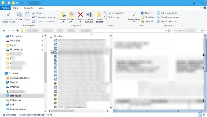 Cómo ver la vista archivos en el explorador de Windows 10 y 11