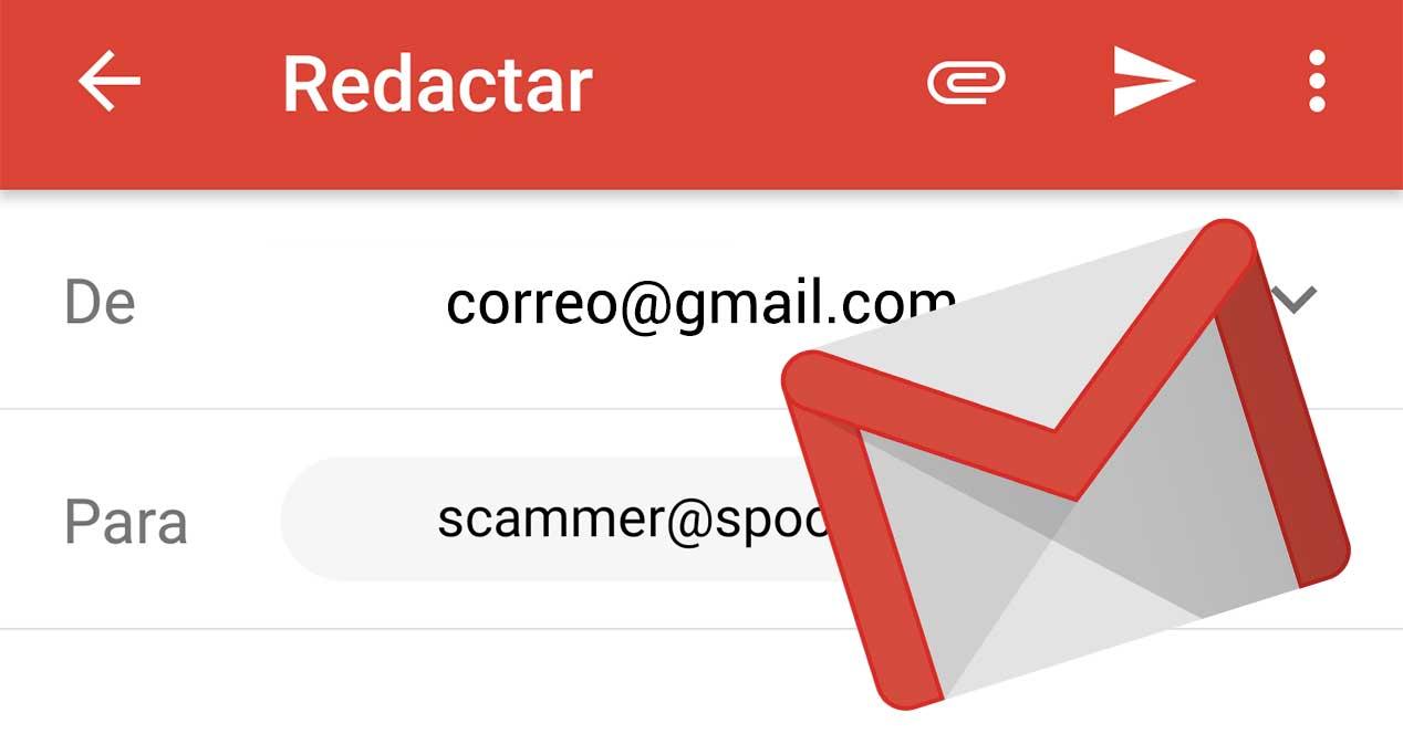 spoofing correo gmail