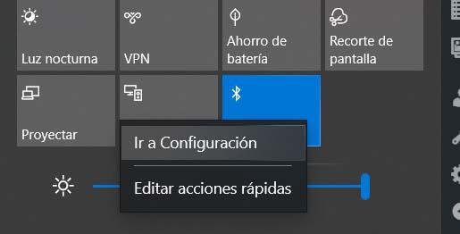 Bluetooth en Windows 10