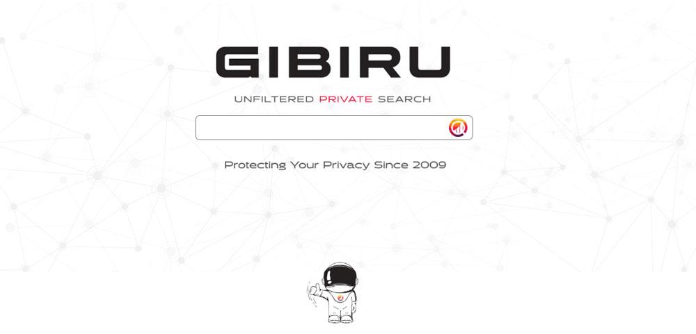 Página principal de Gibiru