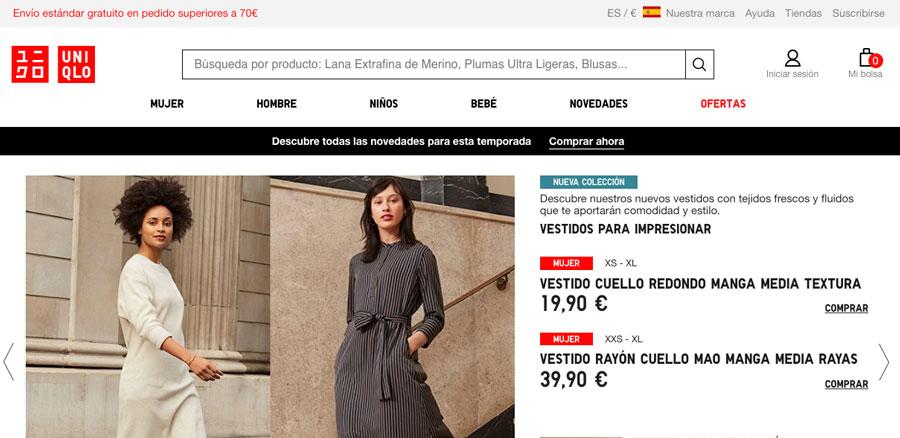 Mejores webs para comprar ropa - Tiendas online de ropa