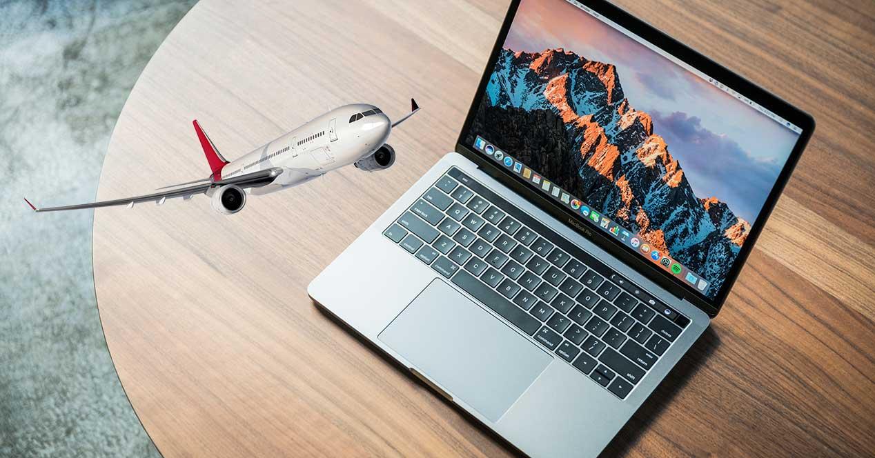 macbook pro avion