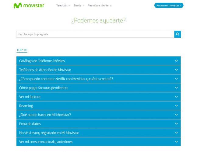 Giro de vuelta esconder proporcionar Atención al cliente de Movistar: Contactar por teléfono, redes sociales