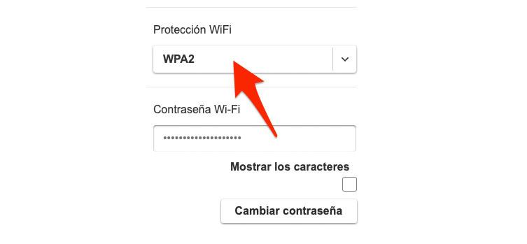 Mejor encriptación de la red WiFi