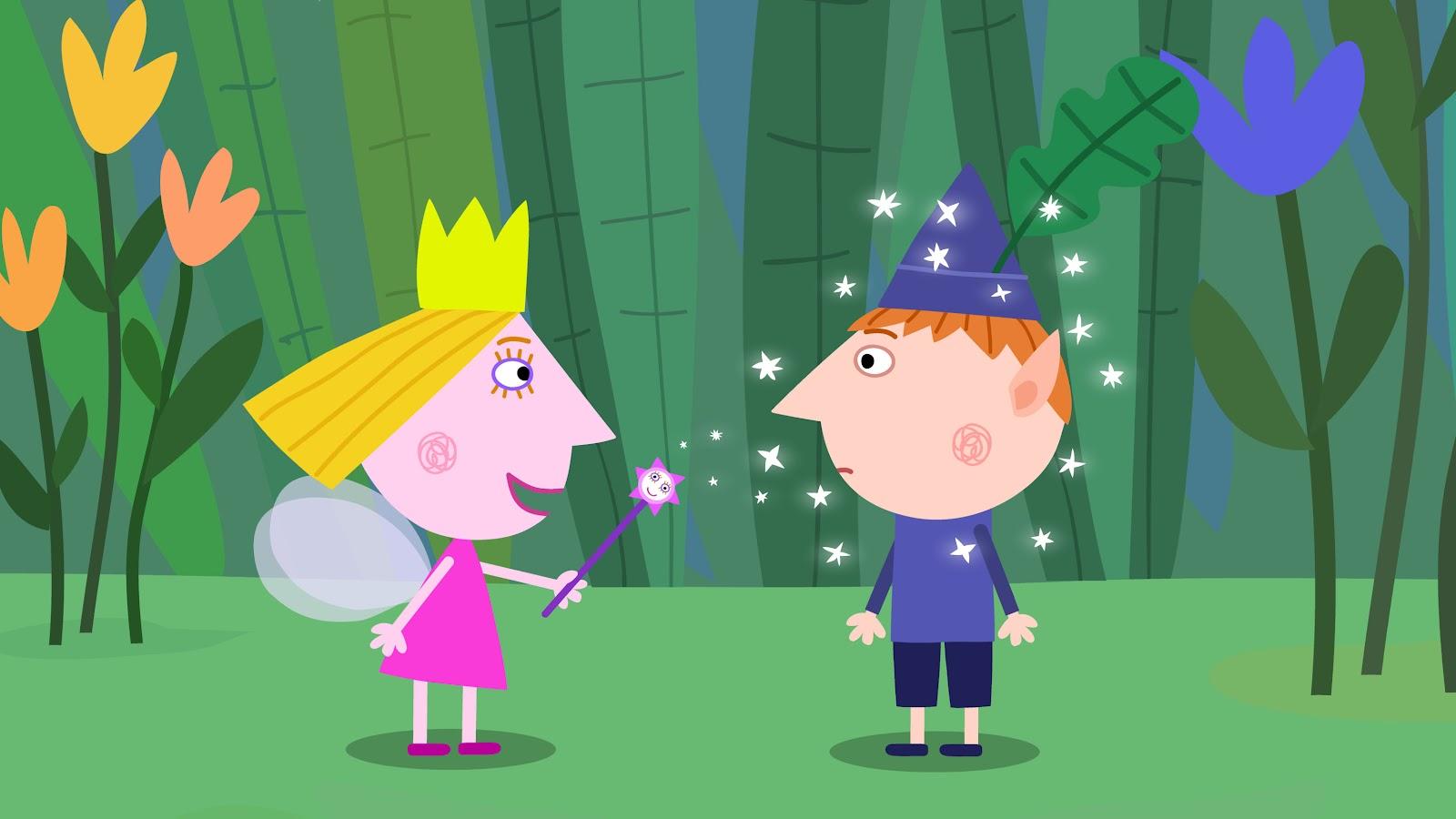El pequeño reino de ben y holly - Mejores series infantiles para aprender ingles