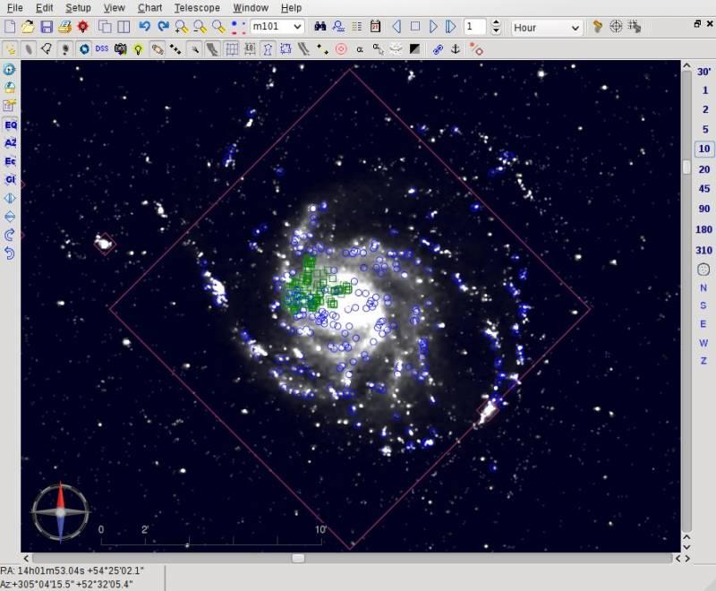 Cartes du ciel - Programas de astronomia