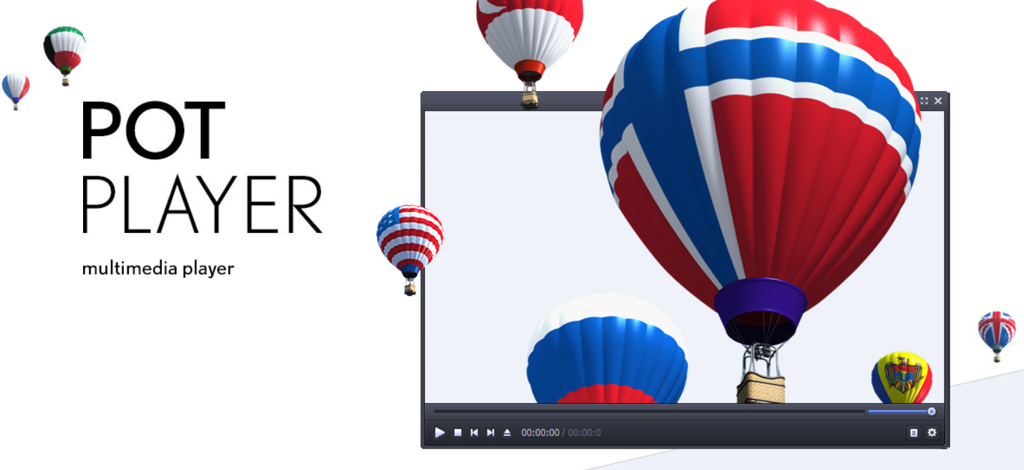 PotPlayer - Reproducerar de video para Windows 10