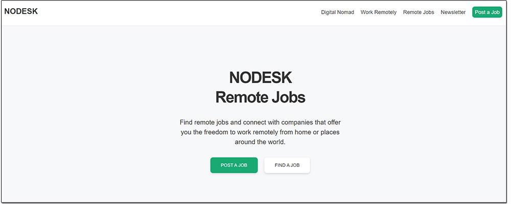 nodesk web freelances