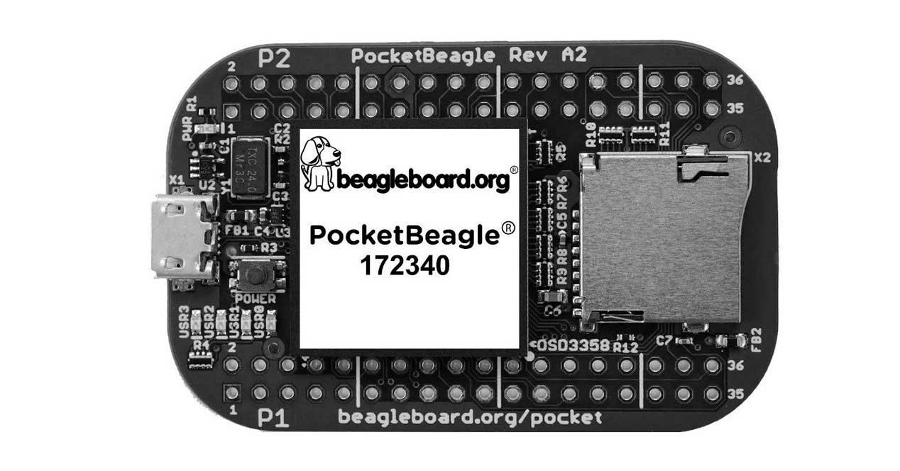 Alternativas a Raspberry Pi - Pocket Beagle