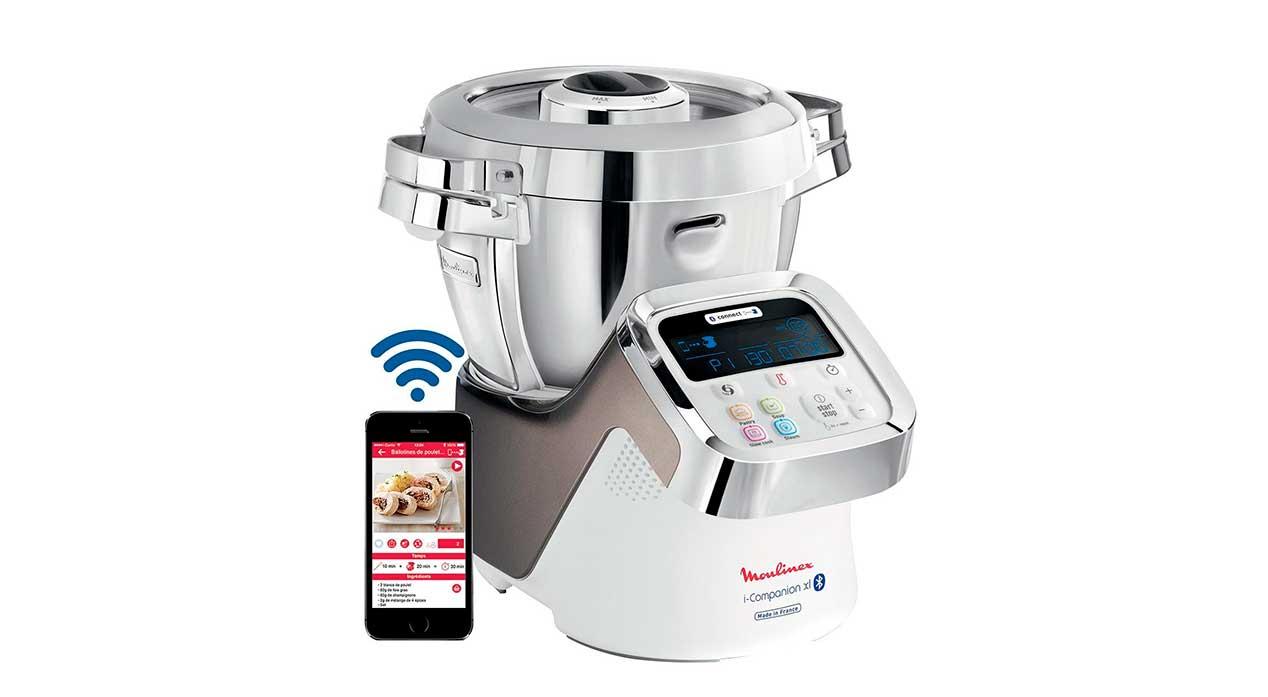 robots de cocina con WiFi - Moulinex iCompanion