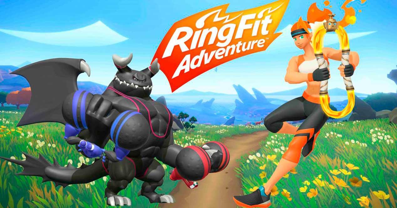 Ring Fit Adventure - Jocuri video pentru adelgazar