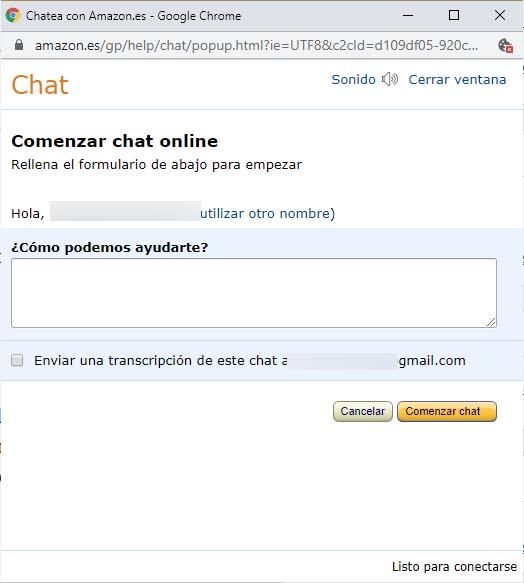 chat Amazon