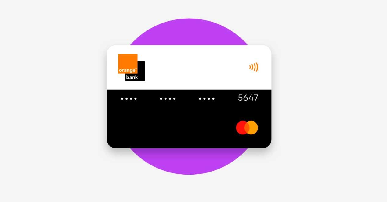 tarjeta de Orange Bank