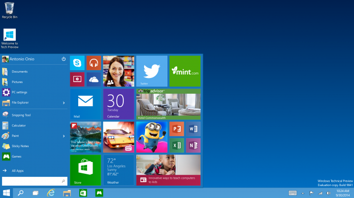 Windows10_Start-menu